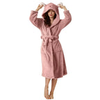 Miss | Badjas Dames Winter Zacht Warm Kamerjas