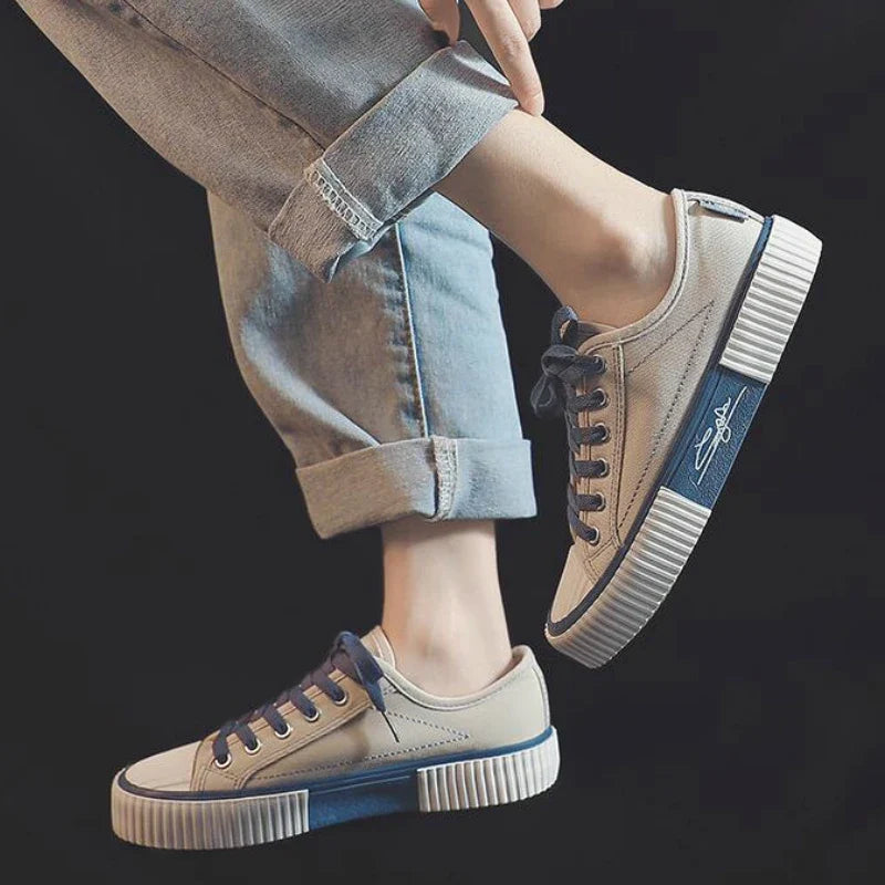 Sneakers Dames Low-Top Verhoogde Zool - Sneakers