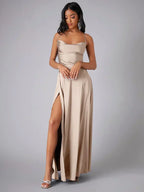 Miss Madera jurk dames