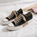Sneakers Dames Low-Top Verhoogde Zool - Sneakers