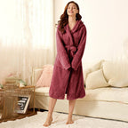 Miss | Badjas Dames Winter Zacht Warm Kamerjas