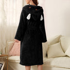 Miss | Badjas Dames Winter Zacht Warm Kamerjas