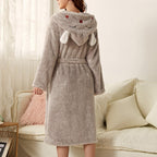 Miss | Badjas Dames Winter Zacht Warm Kamerjas