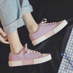 Sneakers Dames Low-Top Verhoogde Zool - Sneakers