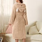 Miss | Badjas Dames Winter Zacht Warm Kamerjas