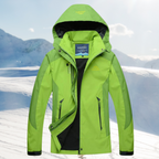 Outdoorjas Dames Waterdicht met Capuchon Regular Fit