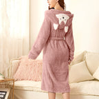 Miss | Badjas Dames Winter Zacht Warm Kamerjas
