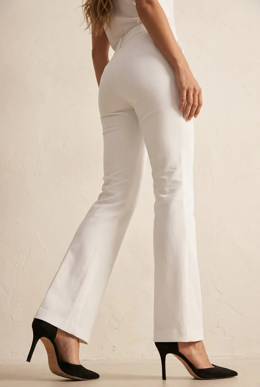 Slim Fit Pantalon met Hoge Taille - Miss Madera MIS-522DCA