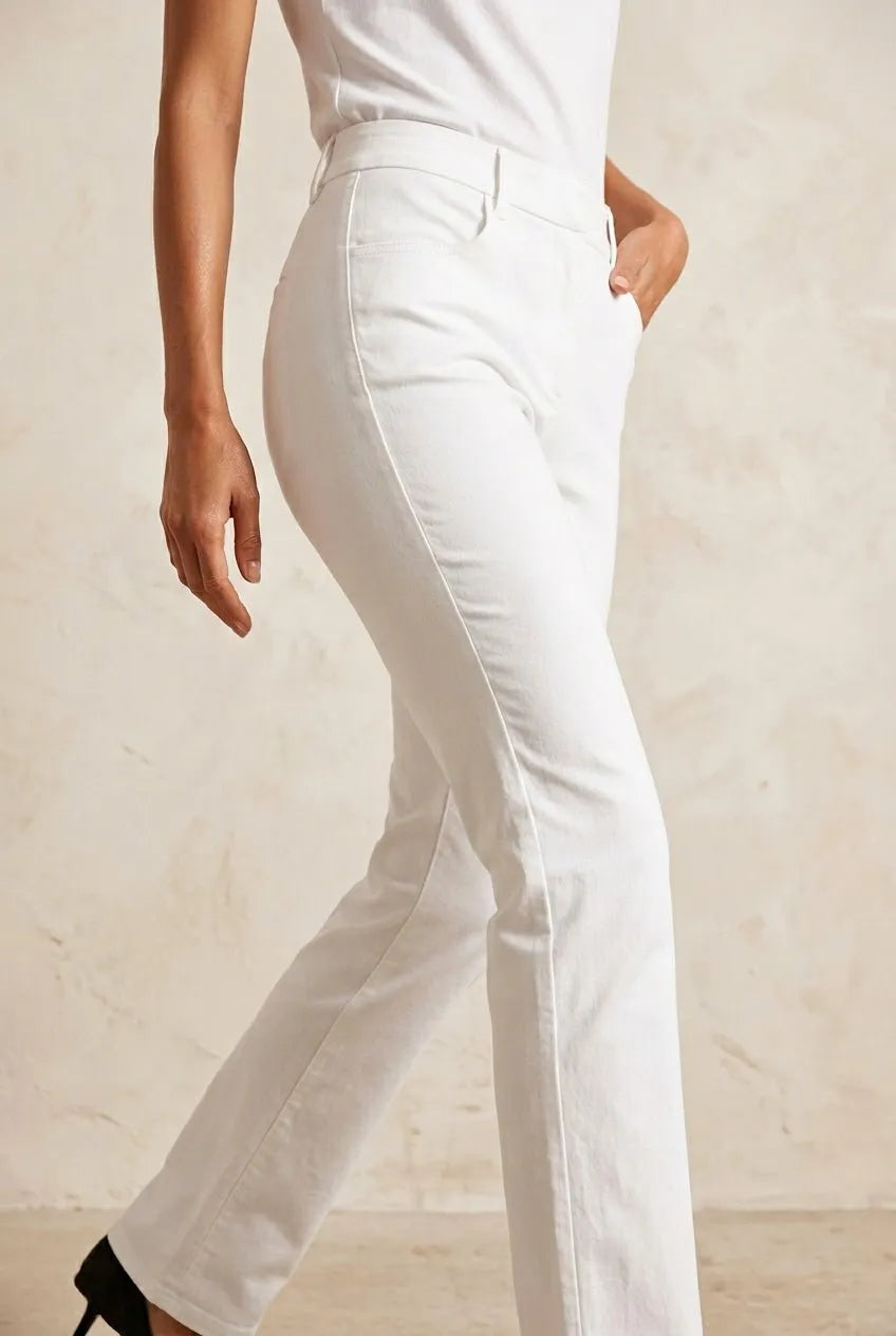 Slim Fit Pantalon met Hoge Taille - Miss Madera MIS-9297A0