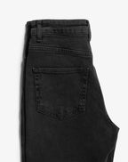 Straight leg jeans zwart met hoge taille - Miss Madera MIS-149301