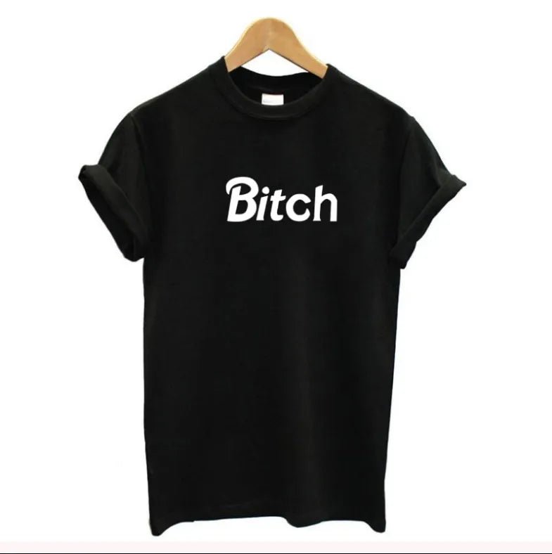 The Statement T-shirt Katoen | Grafische Print Relaxed Fit - Miss Madera MIS-O6B1FO