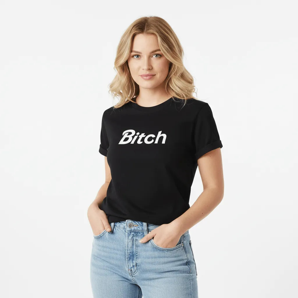 The Statement T-shirt Katoen | Grafische Print Relaxed Fit - Miss Madera