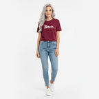 The Statement T-shirt Katoen | Grafische Print Relaxed Fit - Miss Madera