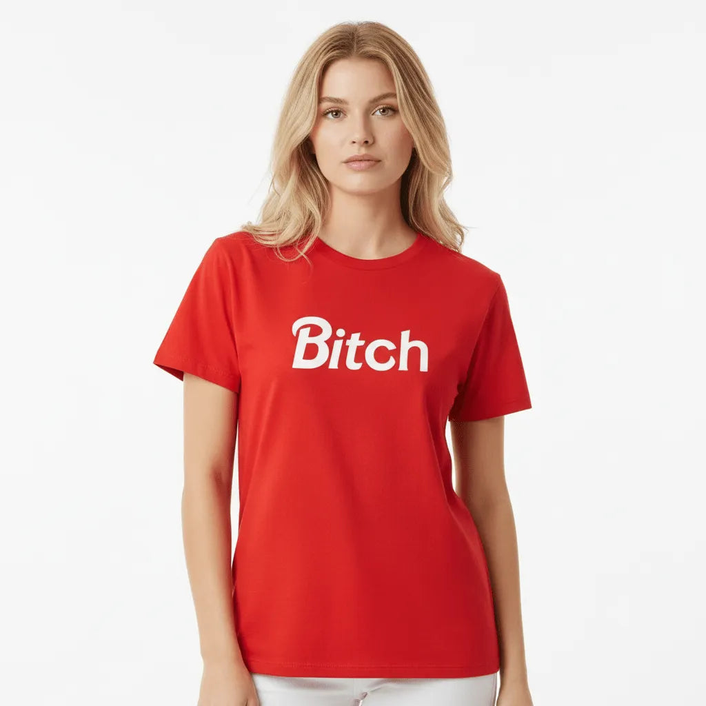 The Statement T-shirt Katoen | Grafische Print Relaxed Fit - Miss Madera