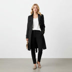Trenchcoat Dames | A-lijn Pofschouders Katoenmix - Miss Madera MIS-VWXUIF