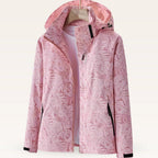 Miss | Jas Dames Tropische Print Capuchon Windbreaker