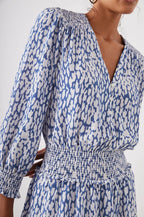 Viscose Jurk Dames | Smocked Taille A-lijn Relaxed - Miss Madera MIS-EL8CP3