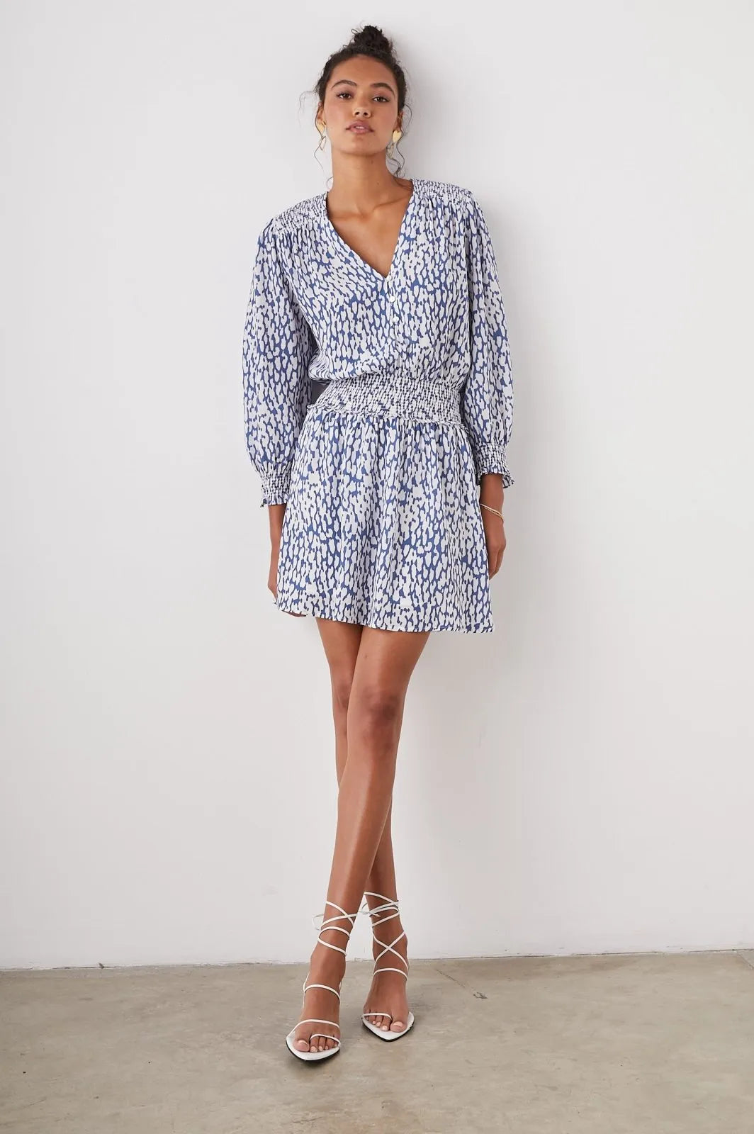 Viscose Jurk Dames | Smocked Taille A-lijn Relaxed - Miss Madera MIS-EL8CP3