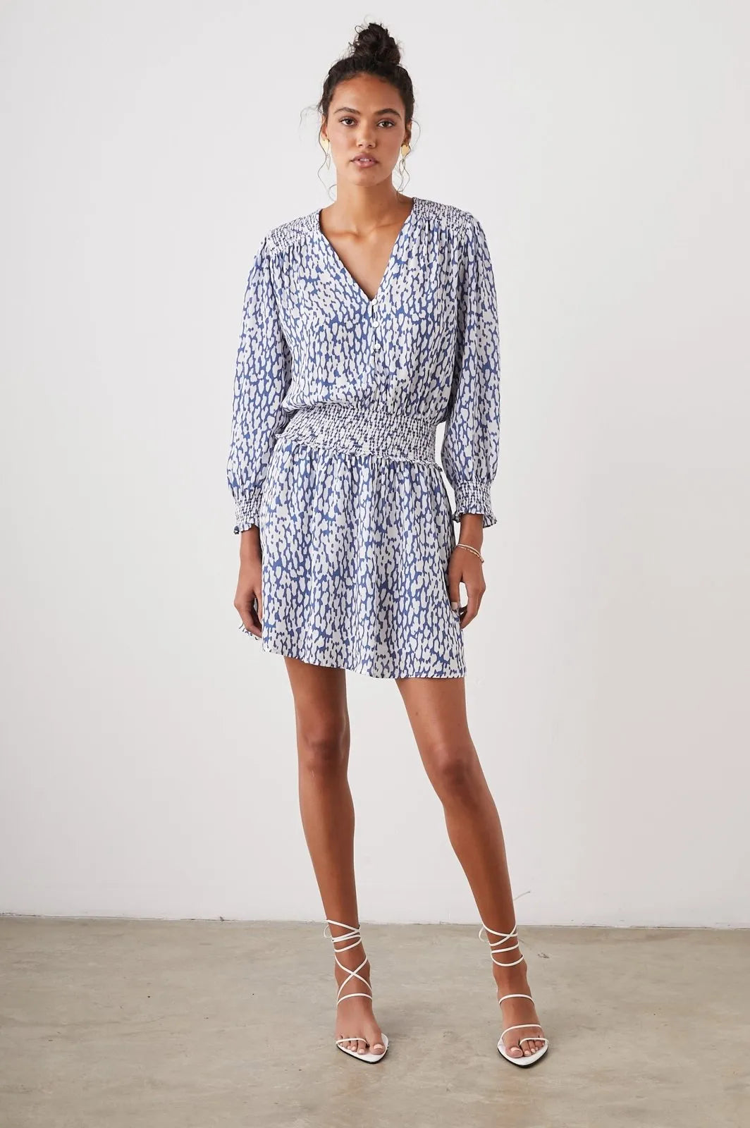 Viscose Jurk Dames | Smocked Taille A-lijn Relaxed - Miss Madera MIS-EL8CP3