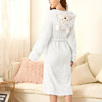 Miss | Badjas Dames Winter Zacht Warm Kamerjas