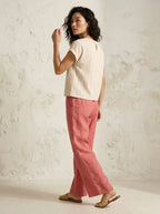 Wide Leg Broek Stofachtig - Miss Madera MIS-018AE0