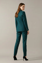 Miss | Tweedelige Set Dames Blazer Één Knoop - Co-ord Set