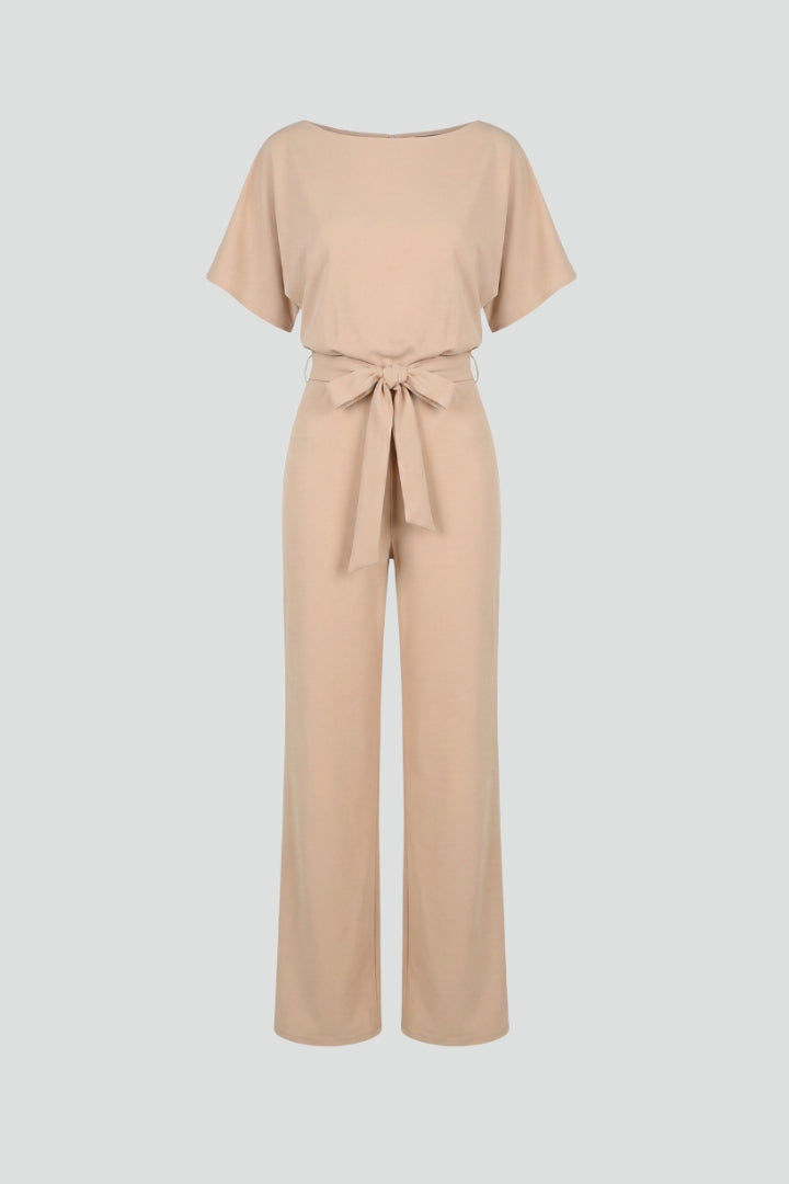 Miss | Jumpsuit Dames Casual Met Riem - Polyester
