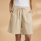 Miss | Shorts Dames Relaxed Fit - Katoen