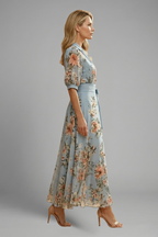 Miss | Jurk Dames Midi Casual - Polyester