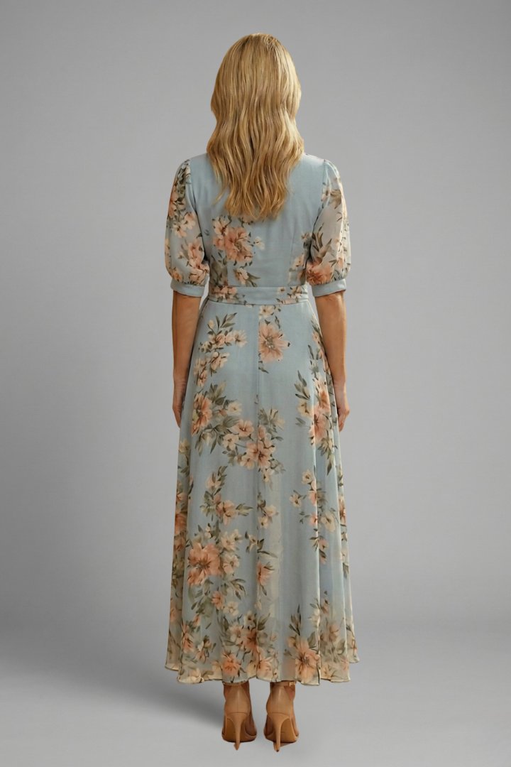 Miss | Jurk Dames Midi Casual - Polyester