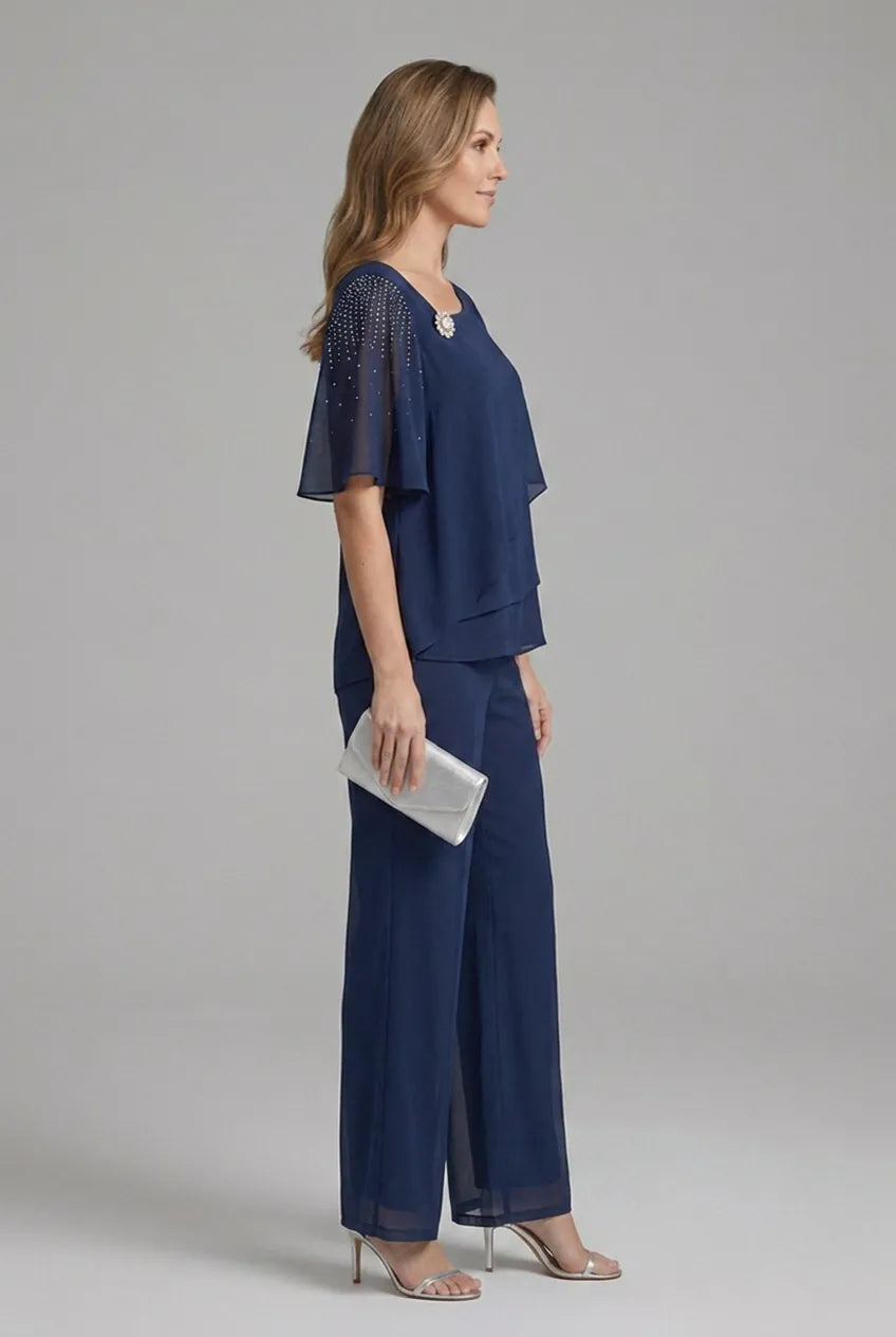 Miss | Tweedelige Set Dames Top + Broek - Co-ord Set