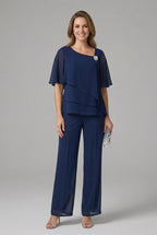 Miss | Tweedelige Set Dames Top + Broek - Co-ord Set