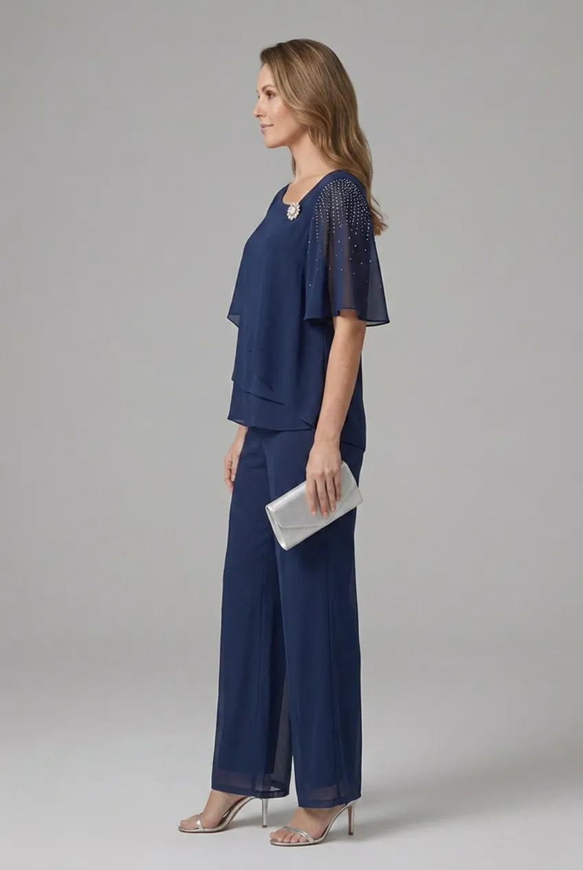 Miss | Tweedelige Set Dames Top + Broek - Co-ord Set