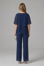 Miss | Tweedelige Set Dames Top + Broek - Co-ord Set