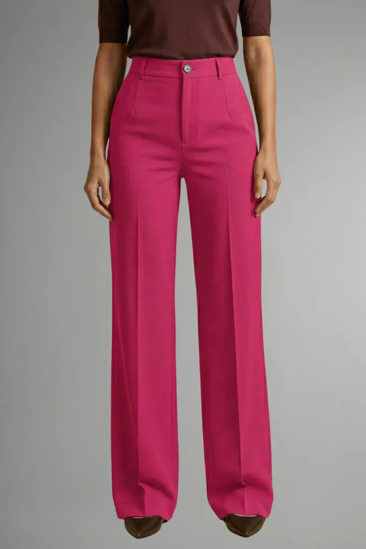 Miss | Broek Dames Hoge Taille Rechte Pijp Pull-On