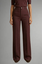 Miss | Broek Dames Hoge Taille Rechte Pijp Pull-On