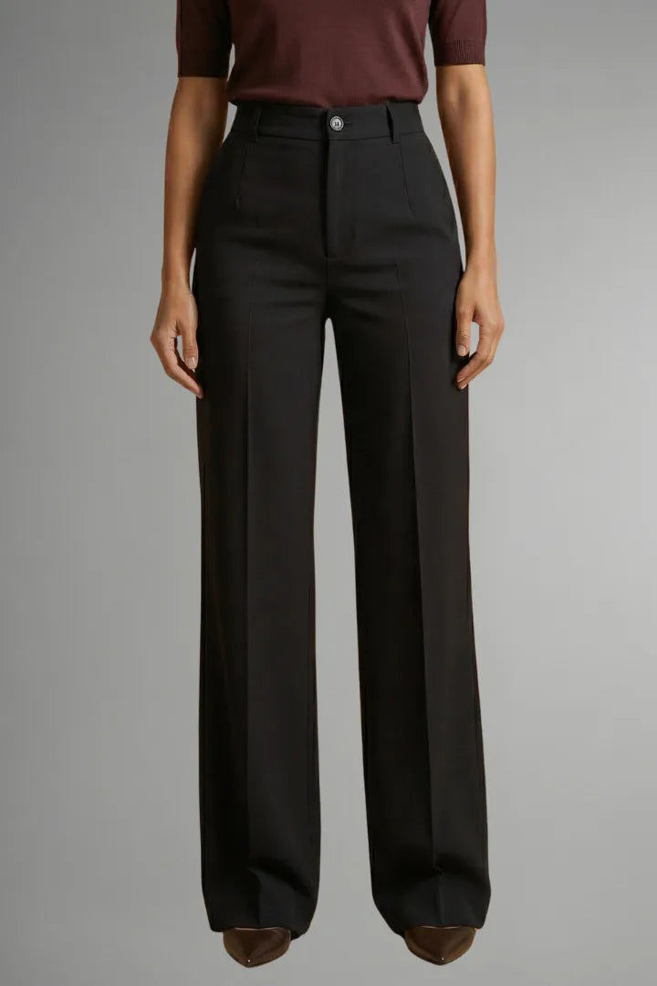 Miss | Broek Dames Hoge Taille Rechte Pijp Pull-On