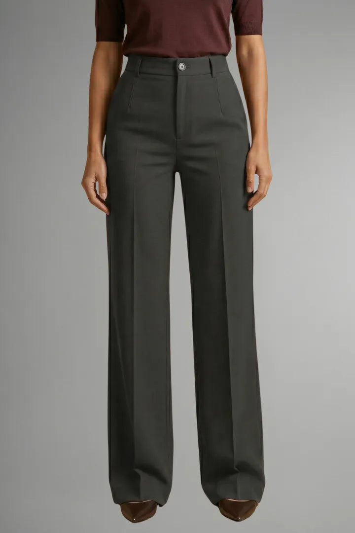 Miss | Broek Dames Hoge Taille Rechte Pijp Pull-On