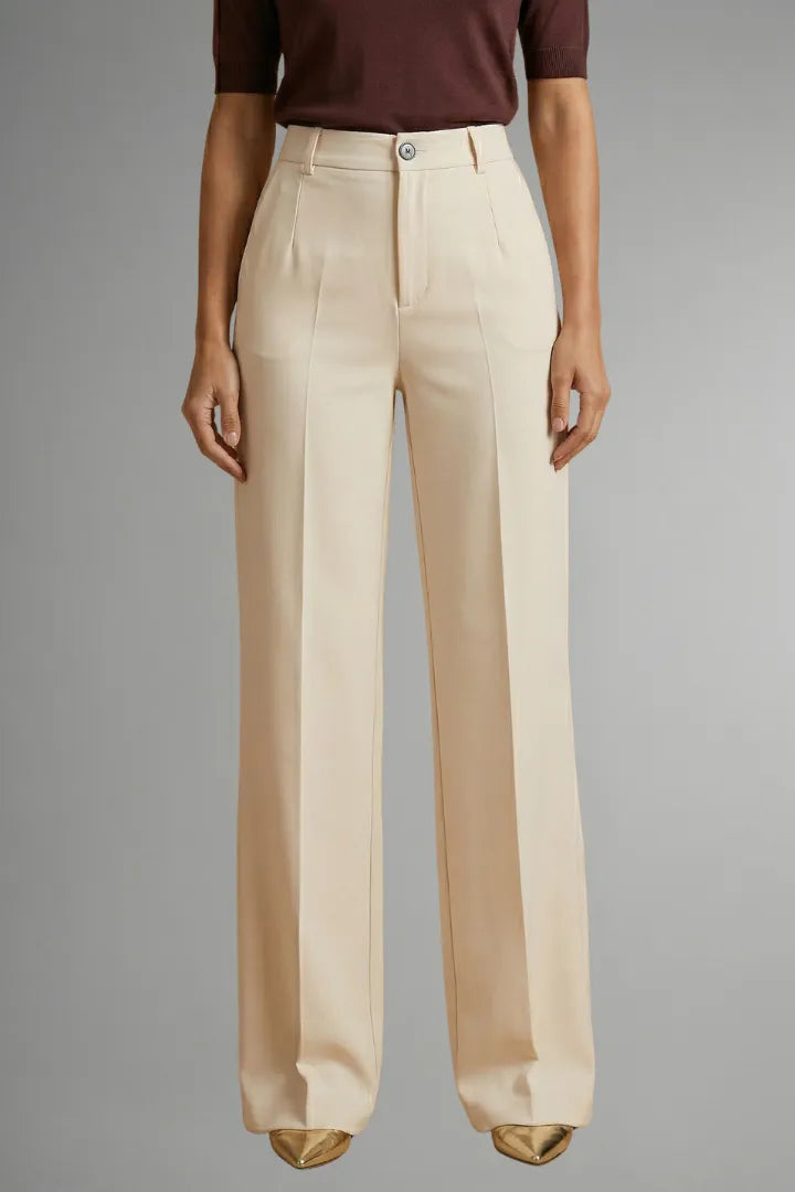 Miss | Broek Dames Hoge Taille Rechte Pijp Pull-On