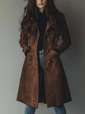 Miss | Trenchcoat Dames Klassiek Vintage Snit