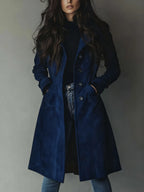 Miss | Trenchcoat Dames Klassiek Vintage Snit
