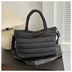 Handtas Dames Puffer Waterafstotend met Laptopvak