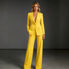 Co-ord set Dames Slim Fit Volledige Lengte Kantoor
