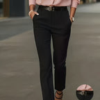 Miss | Broek Dames Slim-Fit Hoge Taille Taps Toelopende Pijpen
