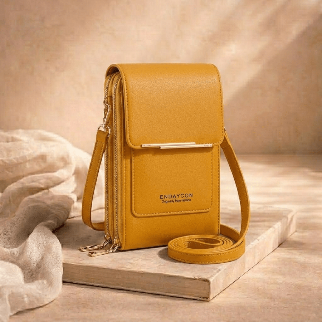 Anti - diefstal Tas Dames | Hedendaags Compact - Miss Madera
