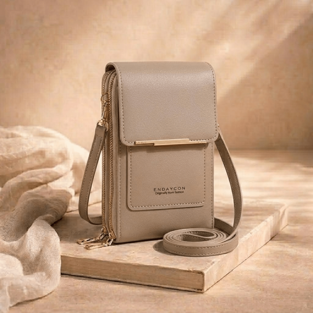 Anti - diefstal Tas Dames | Hedendaags Compact - Miss Madera