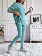 Miss | Tweedelige Set Dames Hoodie & Hoge Taille Legging – Co-ord Set