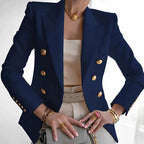 Blazer Dames Dubbelgeknoopt met Gouden Knopen | Modern - Miss Madera