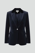 Blazer Dames Getailleerd Revers Klassiek – Kantoor | Miss Madera - Miss Madera MIS-1YCEP9