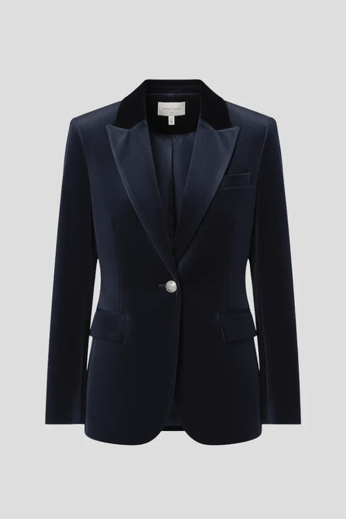 Blazer Dames Getailleerd Revers Klassiek – Kantoor | Miss Madera - Miss Madera MIS-1YCEP9